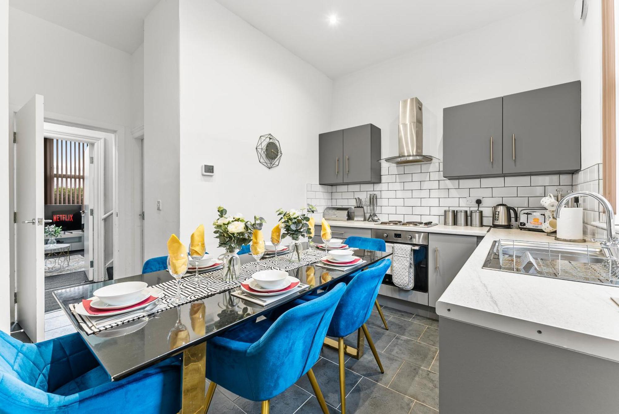 20 Percent Off! Stylish Sheffield Abode Sleeps 12 Lejlighed Eksteriør billede